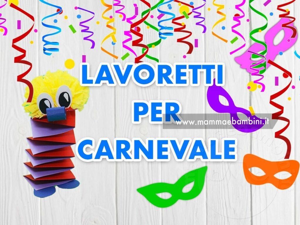 lavoretti carnevale