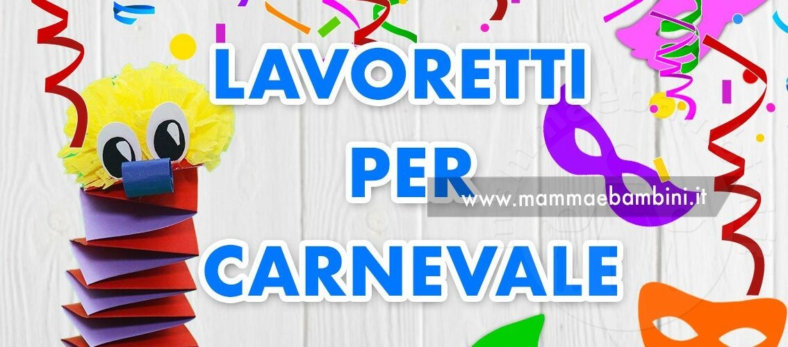 lavoretti carnevale