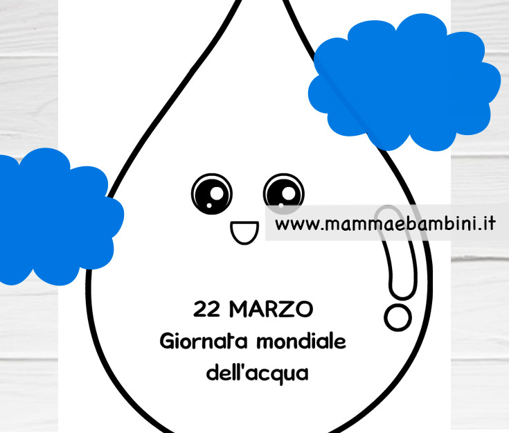 Giornata Mondiale dell'acqua 2025 1 giornata acqua disegno