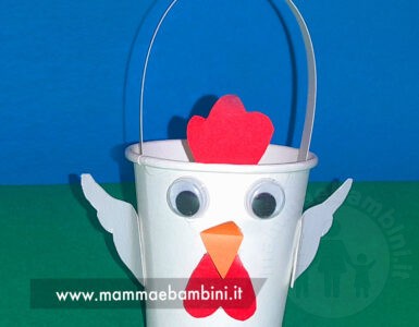 lavoretto pasqua gallina