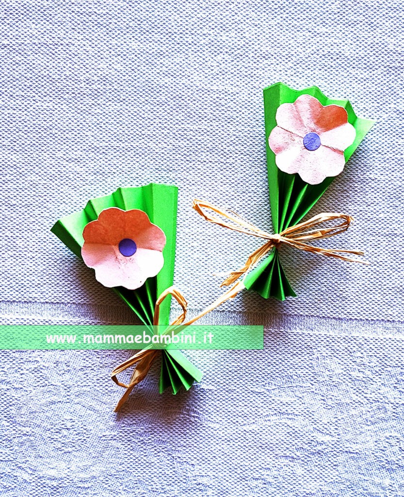Segnaposto con fiore 1 segnaposti festa mamma
