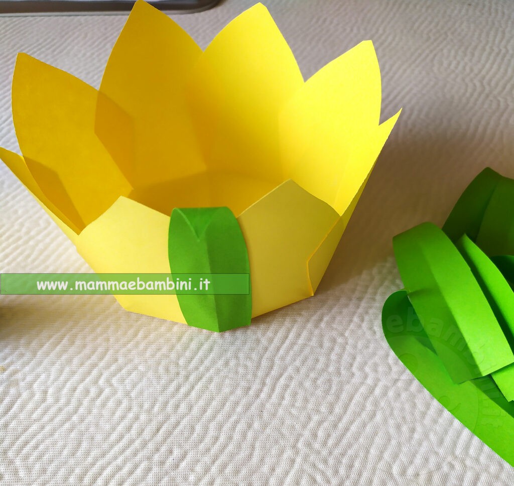 Tutorial cestini di carta a forma di fiore 22 tutorial cestino fiore 20