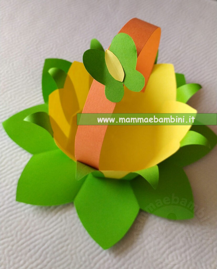 Tutorial cestini di carta a forma di fiore 27 tutorial cestino fiore 25