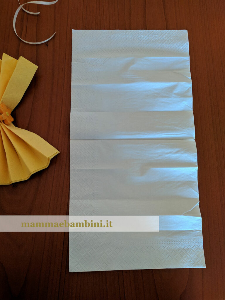 Tutorial tovaglioli piegati a ruota 5 tovaglioli piegati a ruota 2