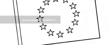 bandiera europea disegno