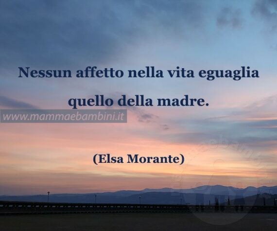 Frase del giorno 13.05 affetto - Mamma e Bambini