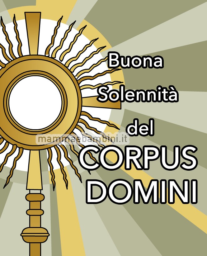 buona solennita corpus domini