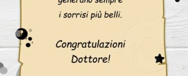 congratulazioni laurea