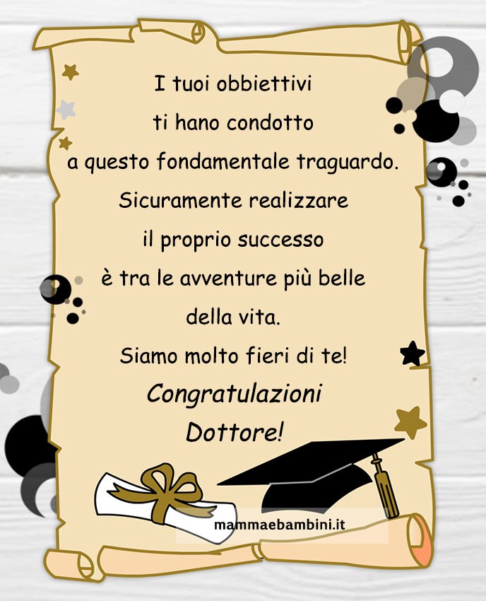 Mio Figlio Si Laurea: Cosa Fare Biglietto per laurea figlio - Mamma e Bambini