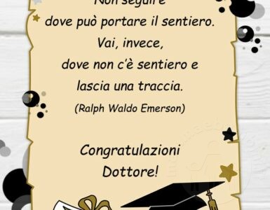 pegamena congratulazioni dottore