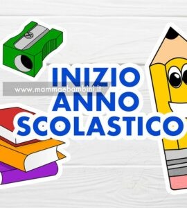 Inizio anno scolastico
