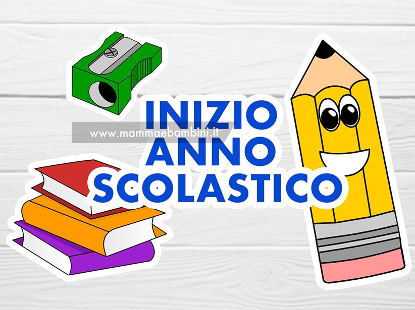 Inizio anno scolastico