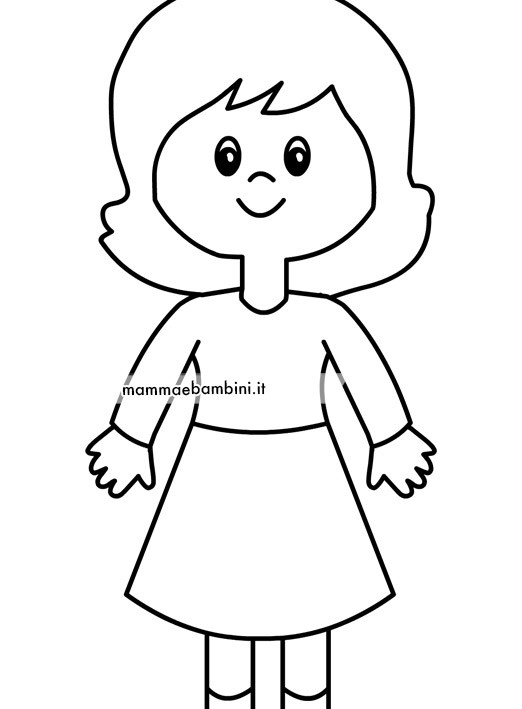 Disegno bambina 1 disegno bambina