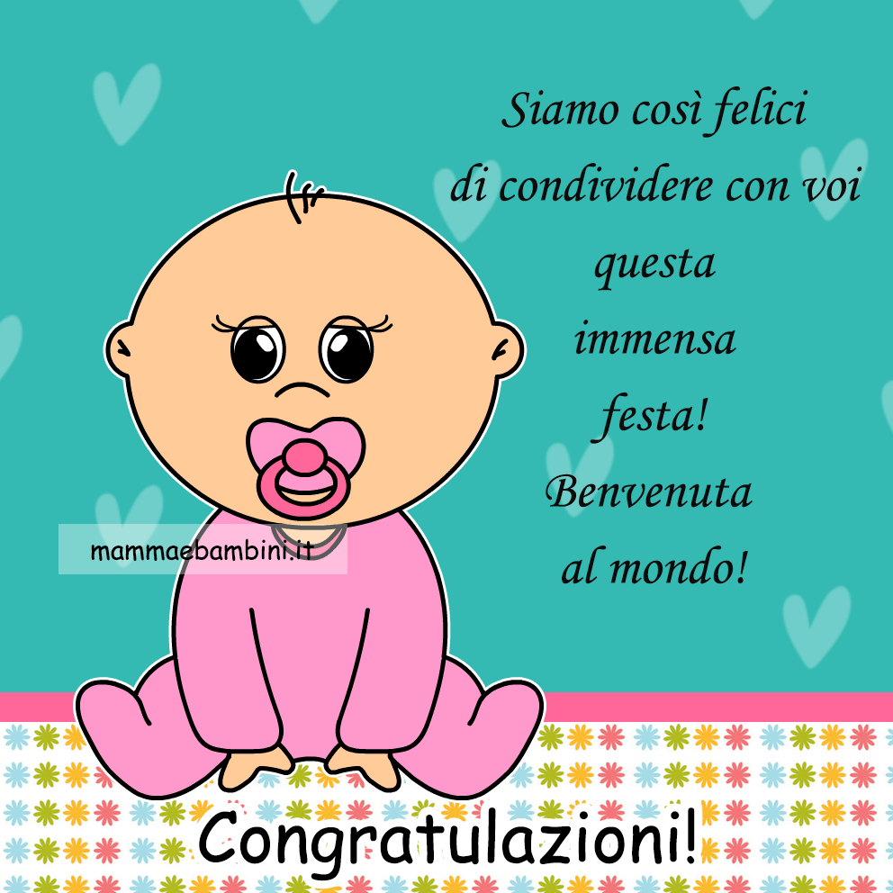 Frase auguri nascita - Mamma e Bambini