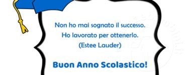 frase motivazionale inizio scuola