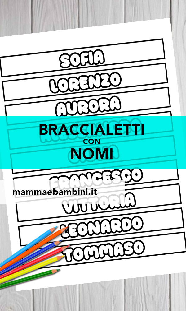 braccialetti nomi 2