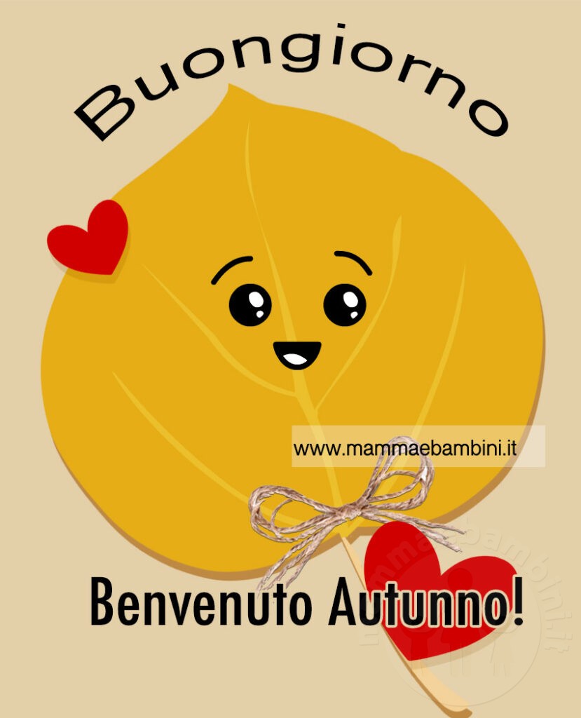 buongiorno autunno immagini nuove