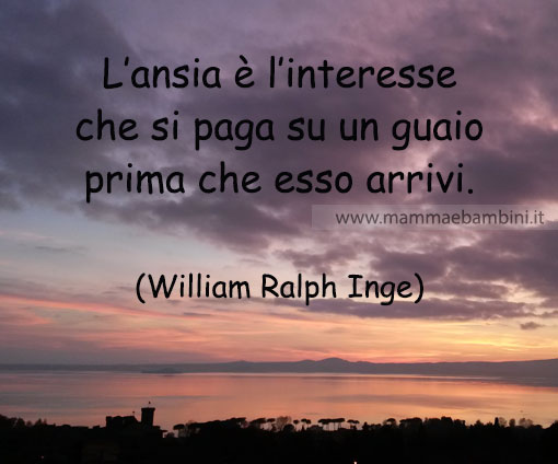 Frase del giorno 25 settembre sull'ansia 1 frase ansia