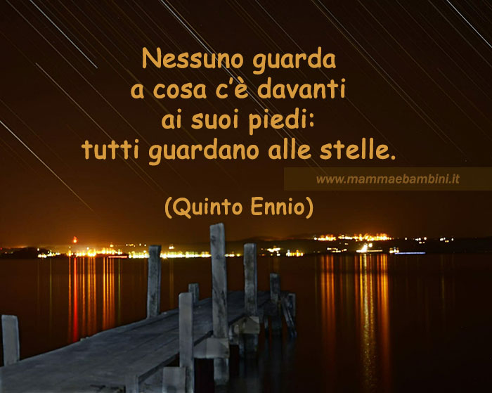 frase guardare stelle