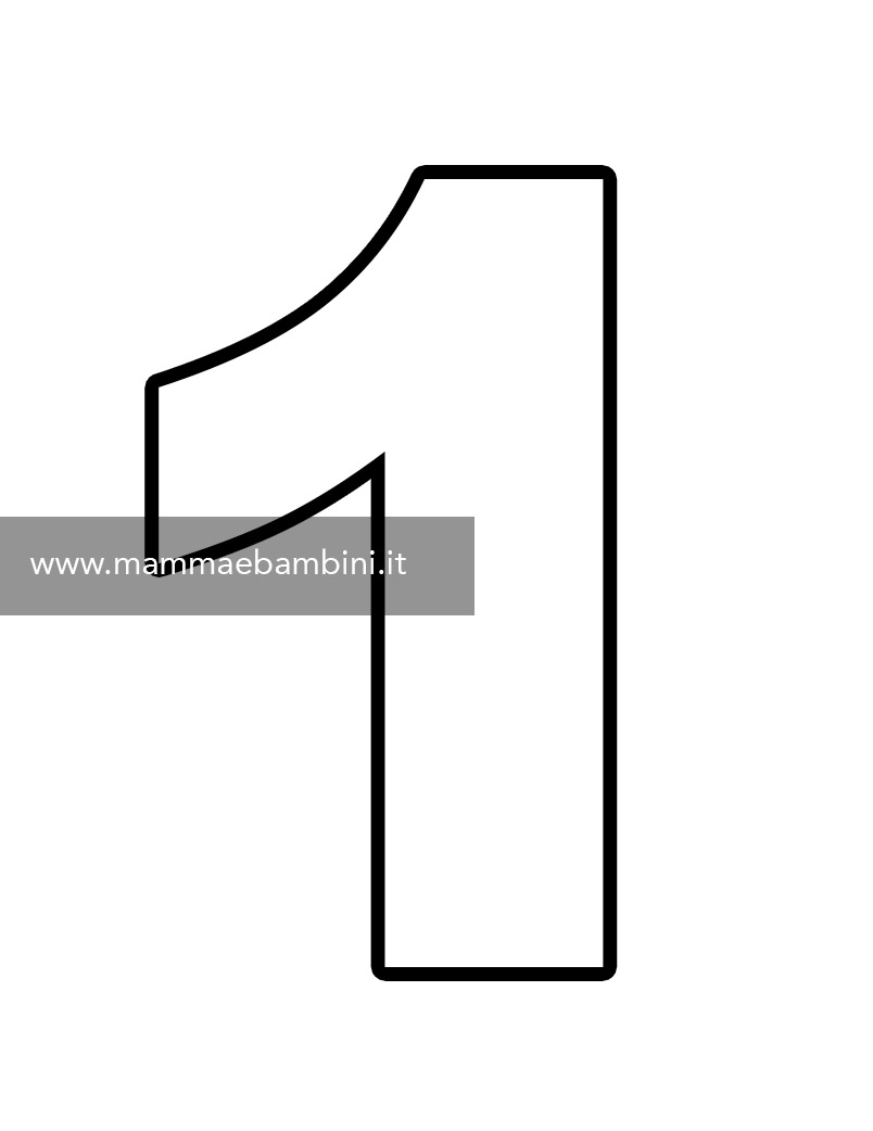 Numero uno 1 numero uno