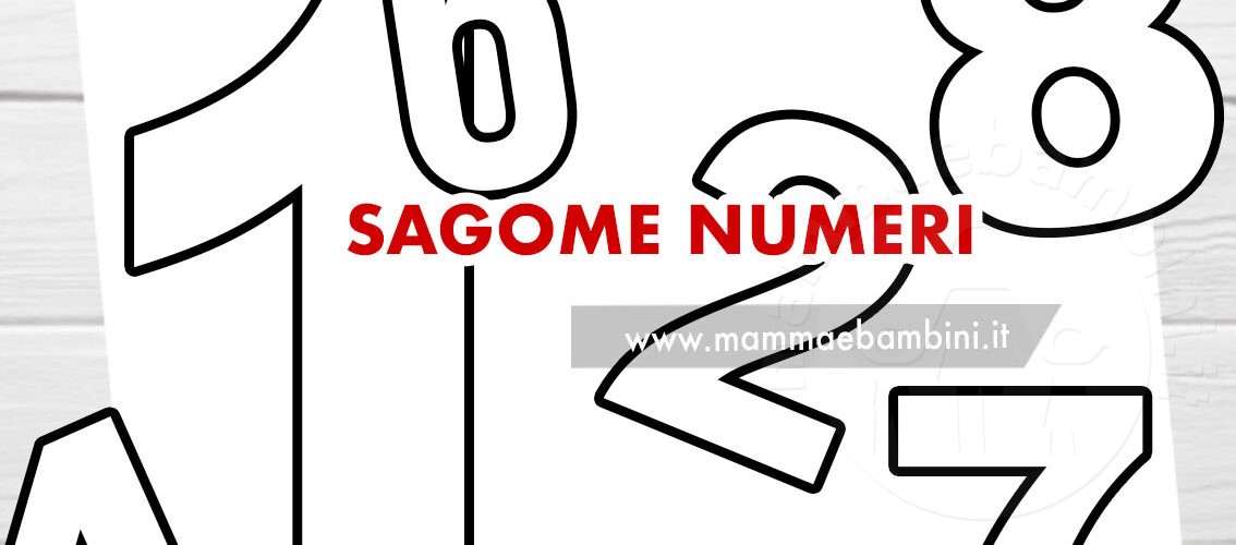 sagome numeri