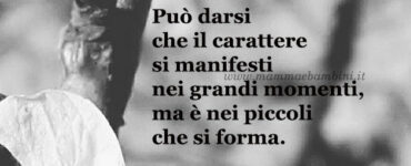 frase carattere