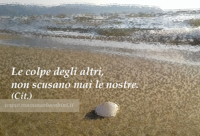 Frase del giorno del 12 ottobre 1 frase colpe