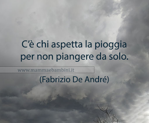 frase pioggia