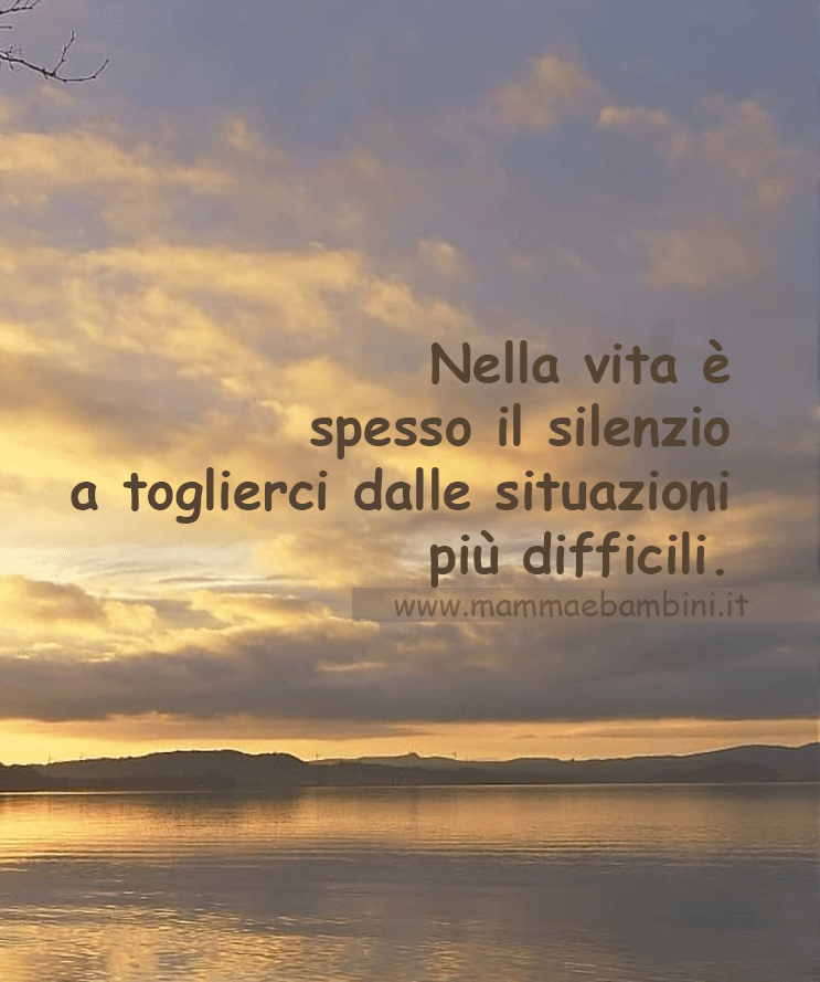 frase silenzio