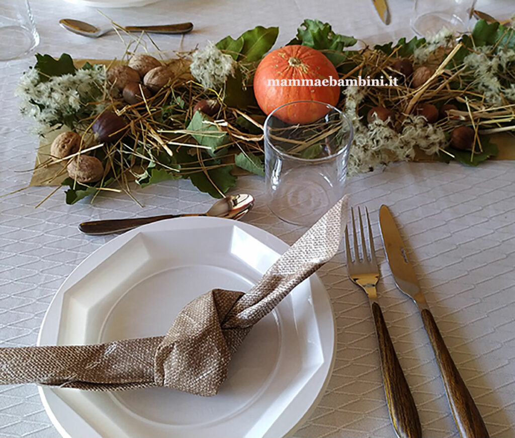 Tavola apparecchiata autunnale 4 tavola autunnale decorazioni