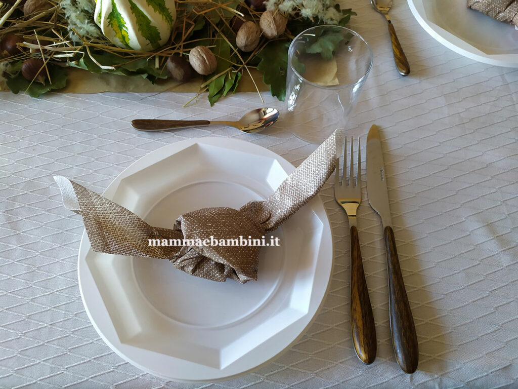 Tavola apparecchiata autunnale 5 tavola autunnale decorazioni tovagliolo