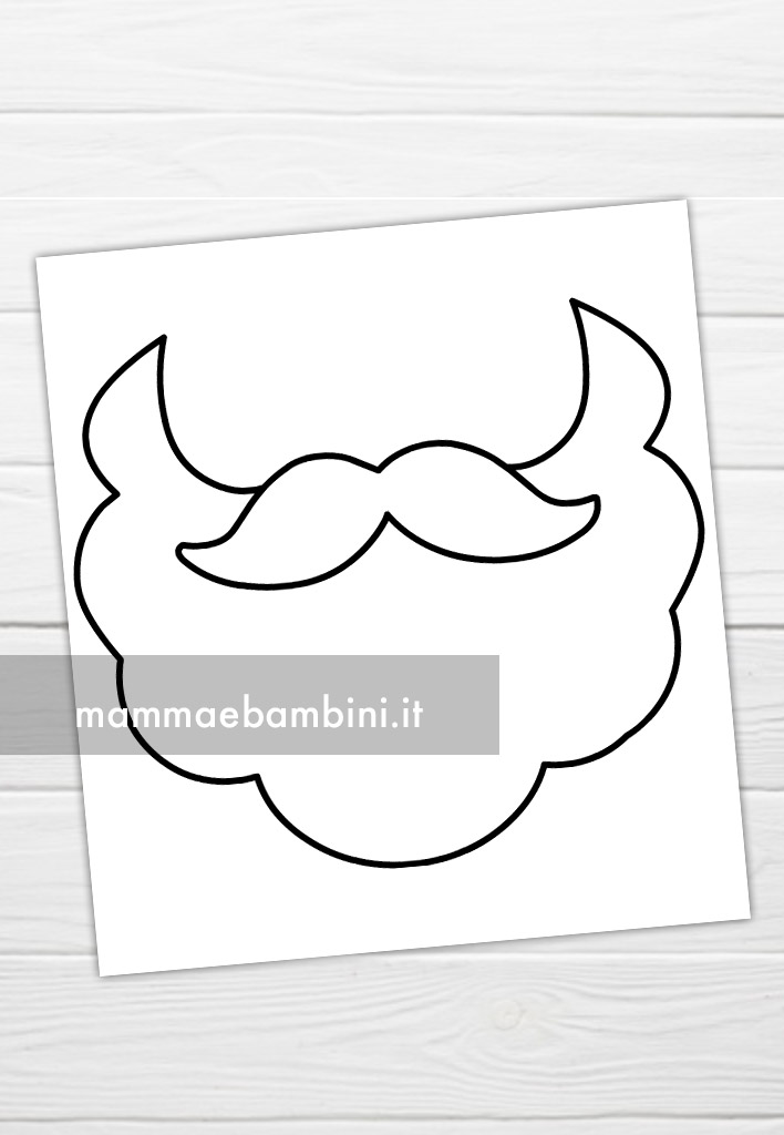 Barba di Babbo Natale 1 barba di babbo natale