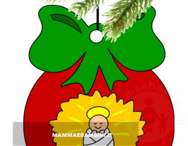 decorazione gesu bambino