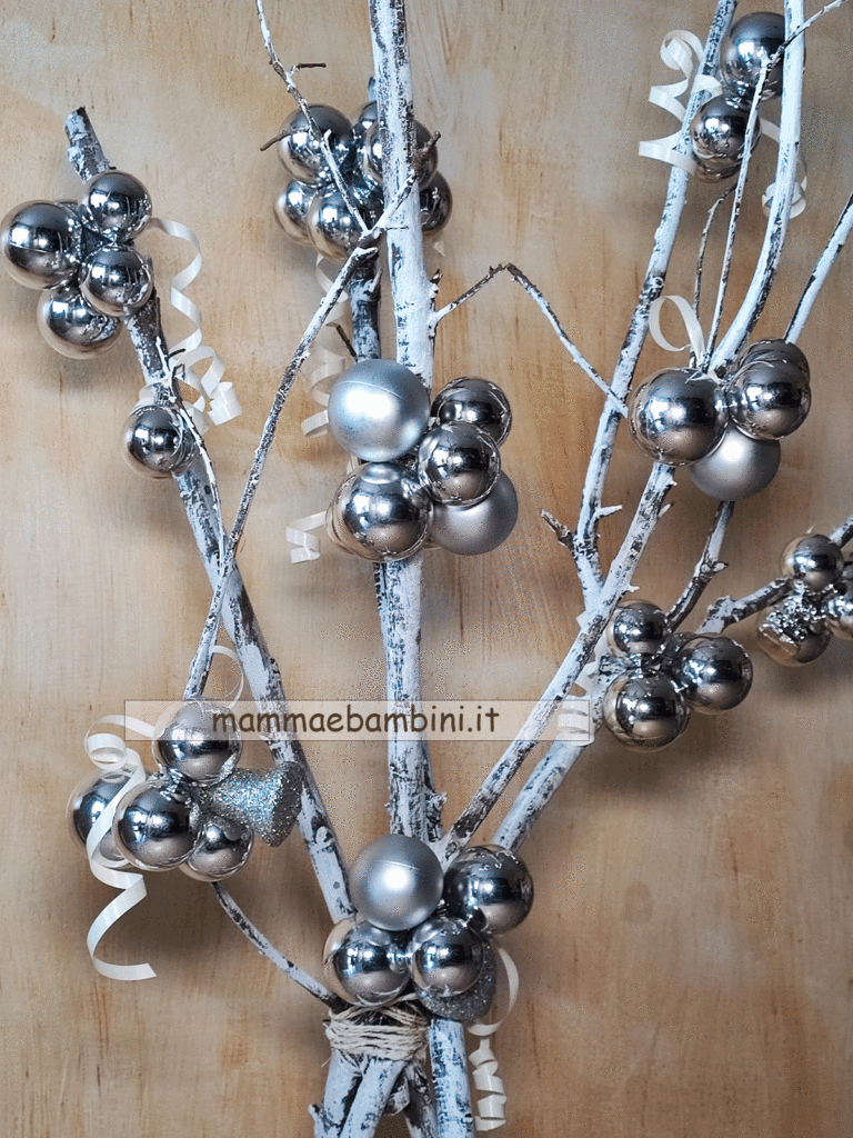 Decorazione albero con palline natalizie a grappolo 1 decorazioni natalizie fai da te