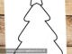 cartamodello albero natale