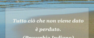 frase del giorno donare