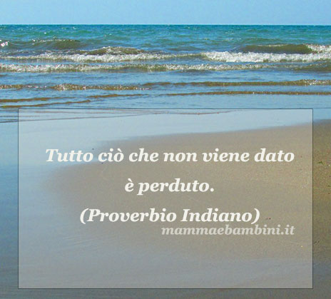 frase del giorno donare