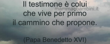 frase del giorno testimone