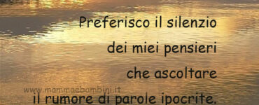 frase silenzio