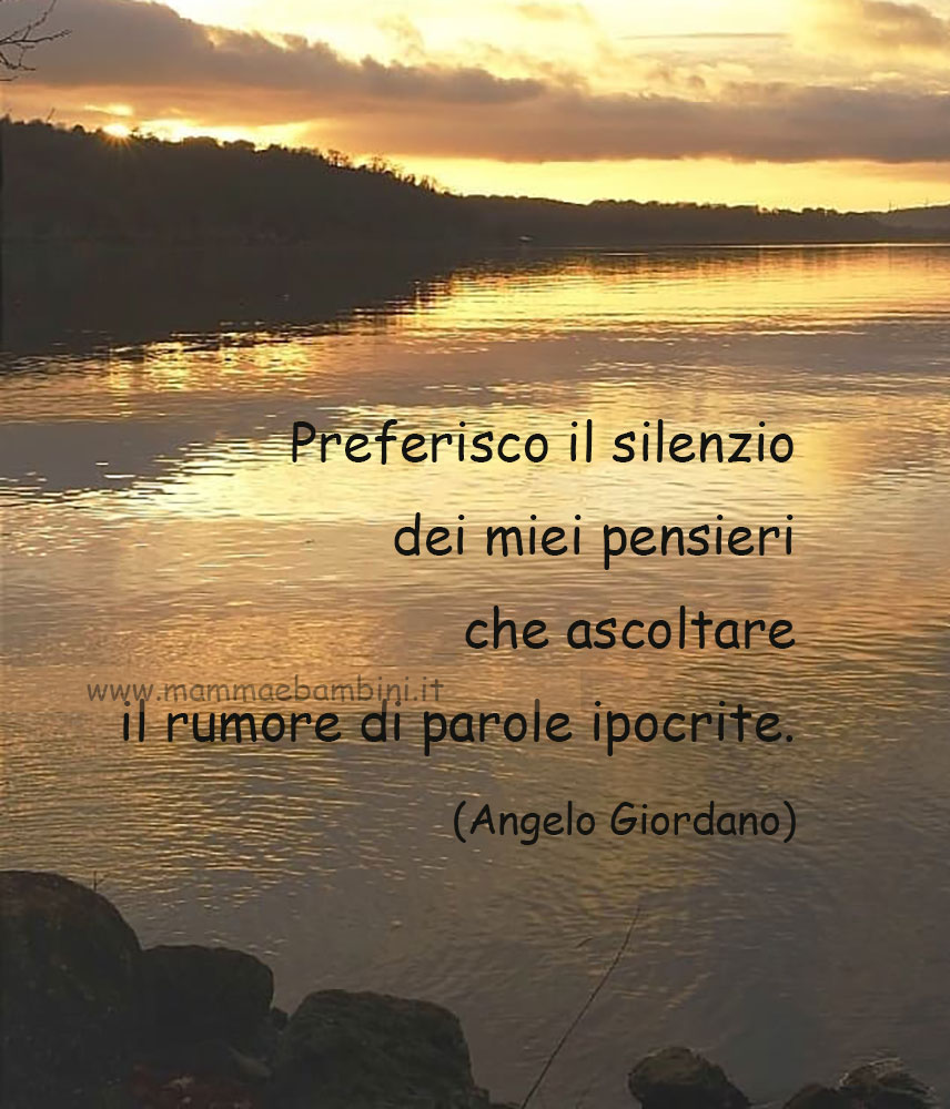 frase silenzio