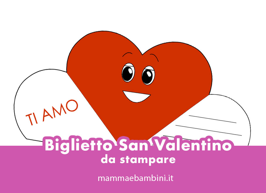 biglietto cuore san valentino