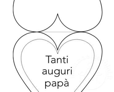 biglietto papa cuore