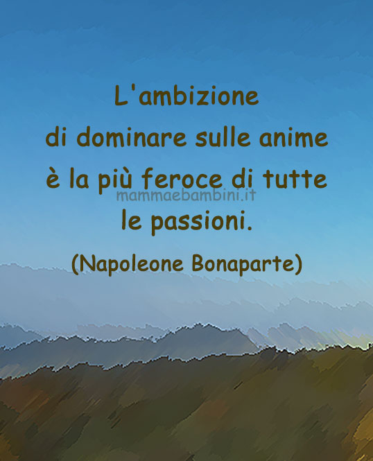 frase del giorno ambizione