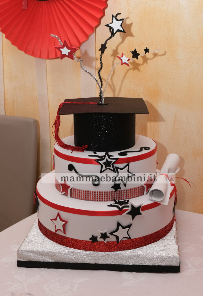 Torta laurea con tocco 2 torta laurea con gomma eva