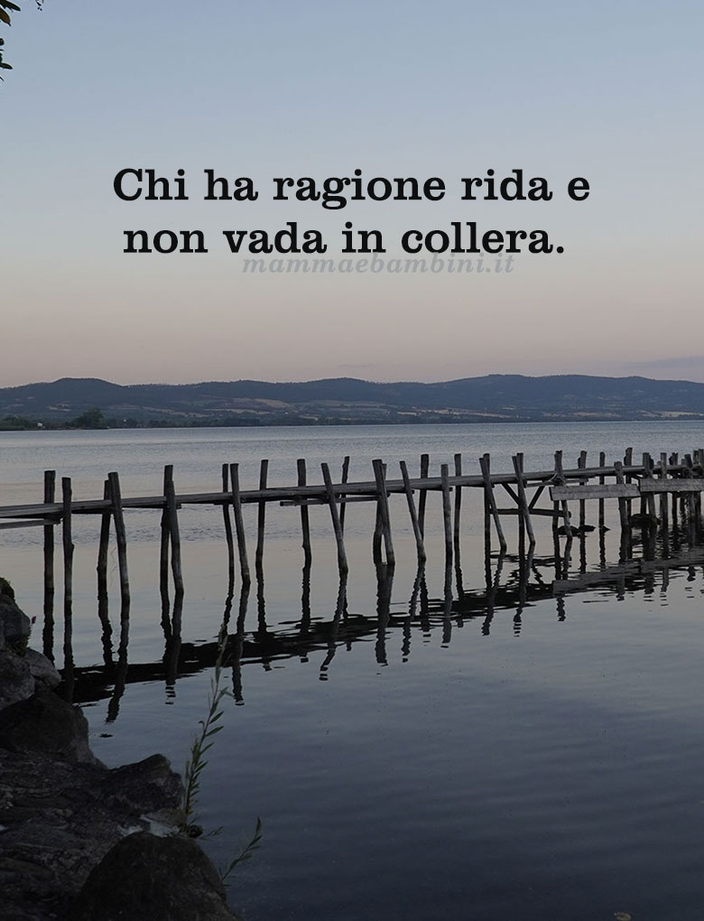 frase del giorno collera