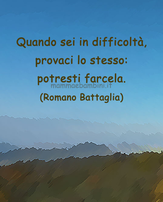 frase del giorno difficolta