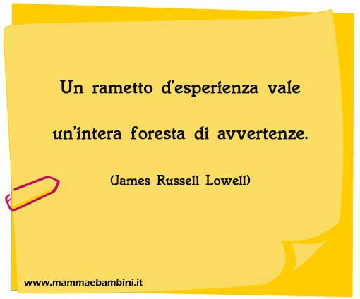 Frase del giorno 17 marzo sull'esperienza 1 frase del giorno esperienza 1