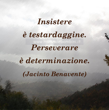 frase del giorno perseverare