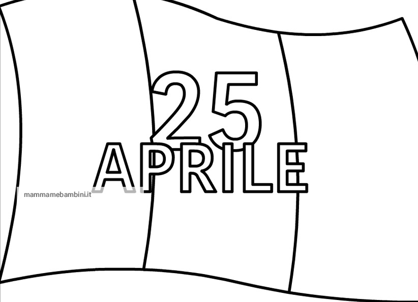 disegno 25 aprile