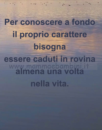 frase del giorno carattere 1